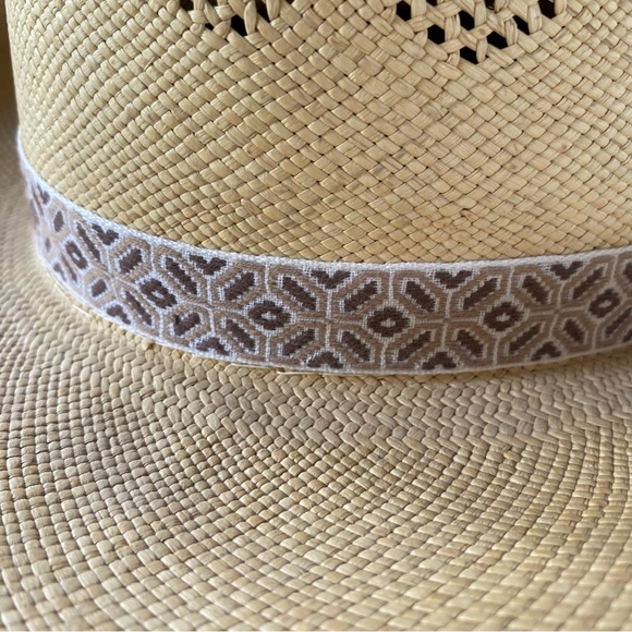 Vintage Stetson Derringer 60s/70s Genuine Panama Hat - Picture 8 of 16